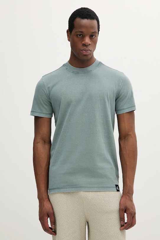 Хлопковая футболка Calvin Klein Jeans, зеленый
Хлопковая футболка Calvin Klein Jeans, зеленый