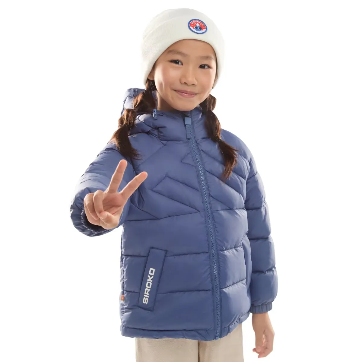 Balloon-G утепленная женская куртка для девочек Siroko, синий
Balloon-G утепленная женская куртка для девочек Siroko, синий