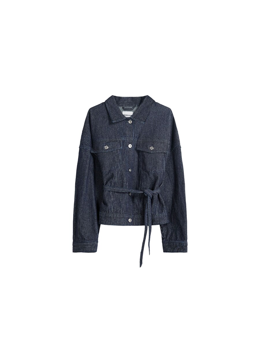 Демисезонная куртка Bershka, Navy
Демисезонная куртка Bershka, Navy