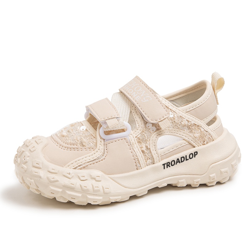 Детские сандалии с низкой подошвой, амортизацией, легкой и дышащей подошвой, нескользящие TROADLOP, бежевый
Детские сандалии с низкой подошвой, амортизацией, легкой и дышащей подошвой, нескользящие TROADLOP, бежевый