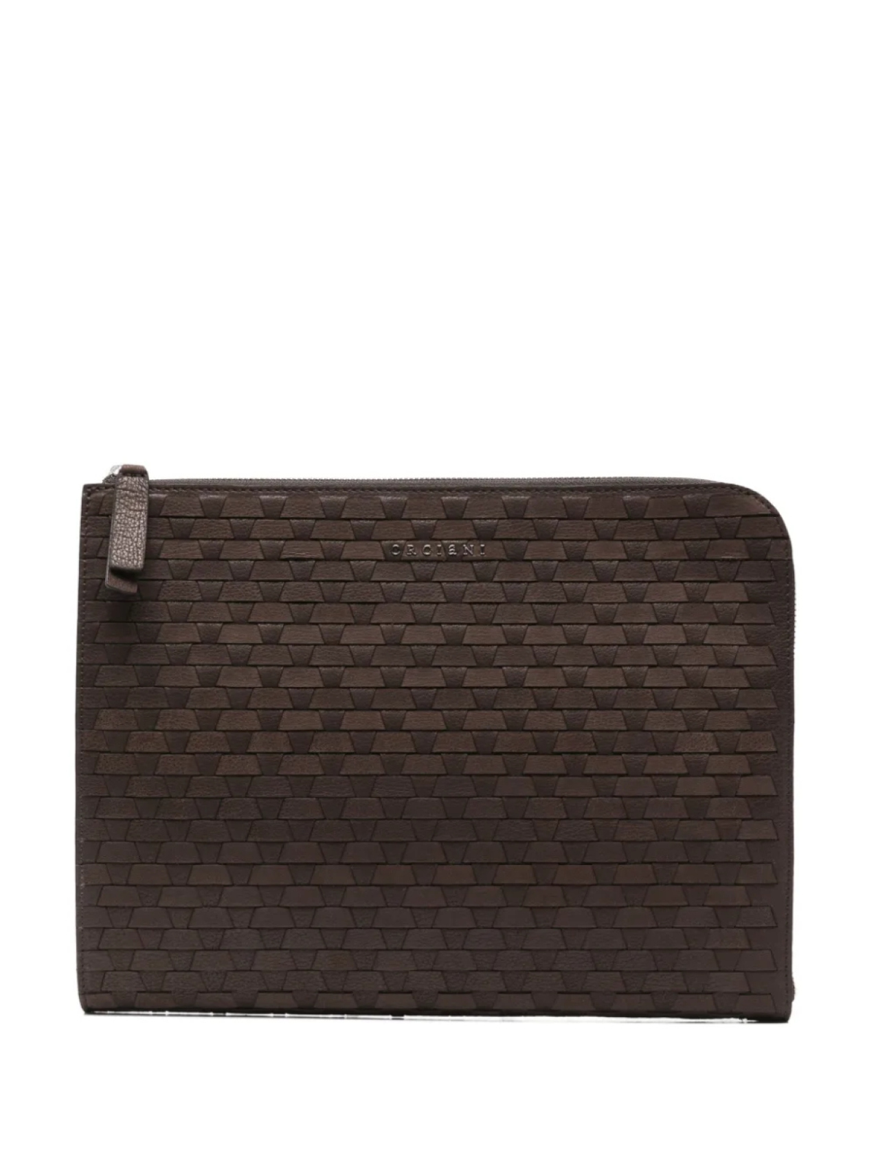 Orciani плетеная сумка для ноутбука, коричневый
Orciani плетеная сумка для ноутбука, коричневый