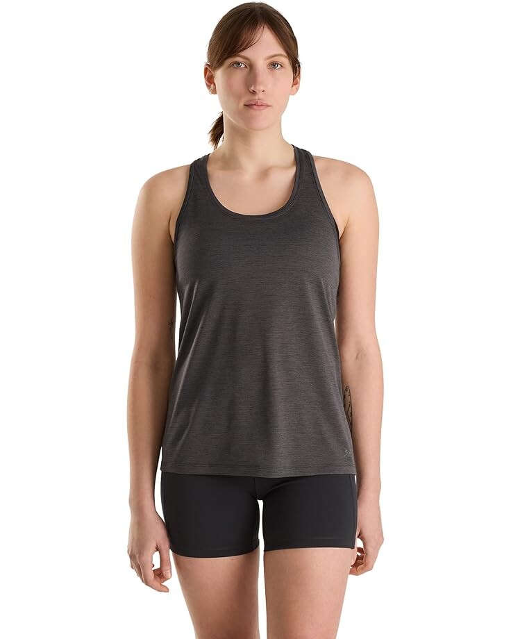 Майка Arc'teryx Taema Tank, цвет Black Heather 
Майка Arc'teryx Taema Tank, цвет Black Heather