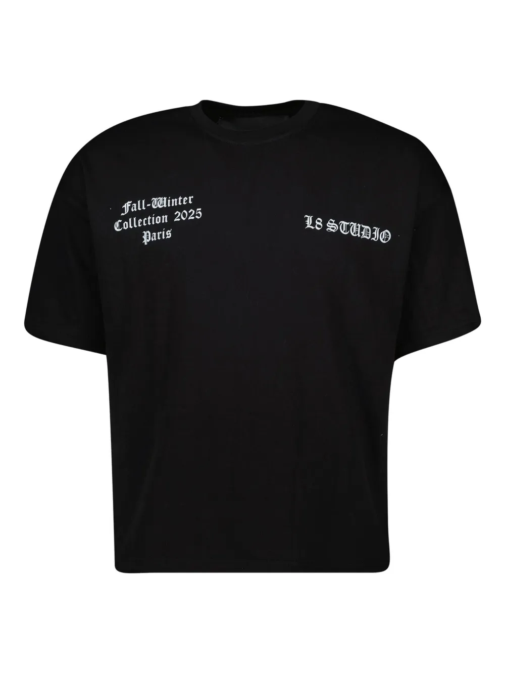 Футболка из хлопка «Страсти Христовы» L8 Studio, черный
Футболка из хлопка «Страсти Христовы» L8 Studio, черный