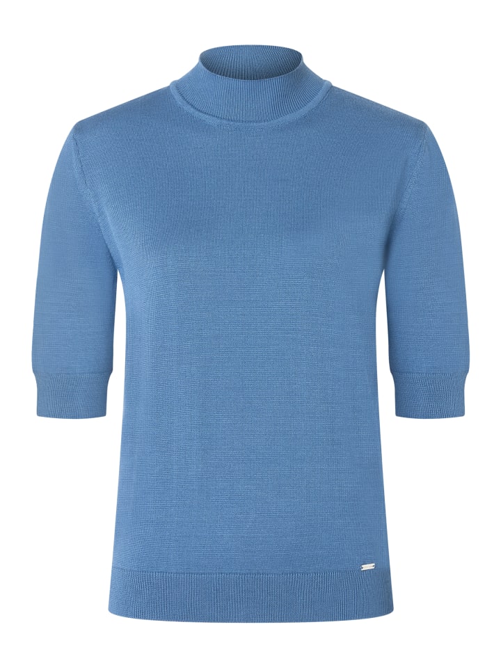 Вискозный свитер тонкой вязки в цвете голубое облако More & More
Вискозный свитер тонкой вязки в цвете голубое облако More & More