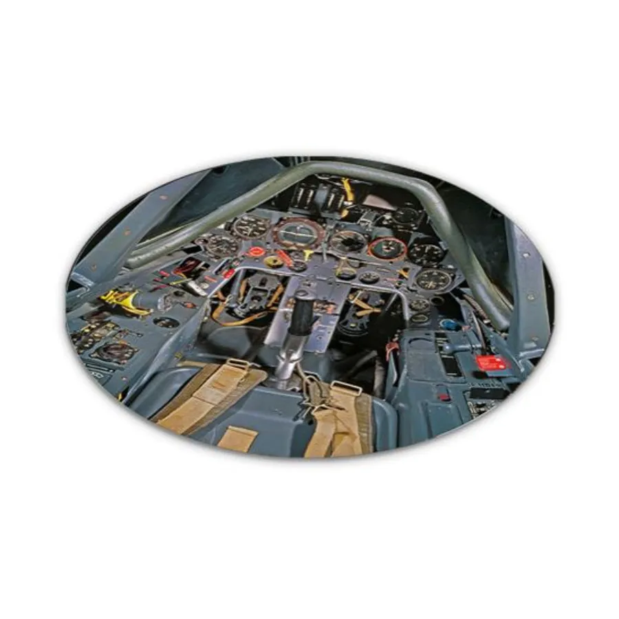 Кабина - FW-190, Roundplinth Vinyl - Air Cockpit (300mm) 
Кабина - FW-190, Roundplinth Vinyl - Air Cockpit (300mm)