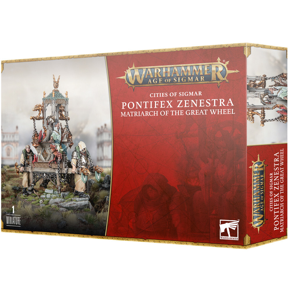 Миниатюра Games Workshop Warhammer Age of Sigmar: Cities of Sigmar - Pontifex Zenestra, Matriarch of the Great Wheel
Миниатюра Games Workshop Warhammer Age of Sigmar: Cities of Sigmar - Pontifex Zenestra, Matriarch of the Great Wheel