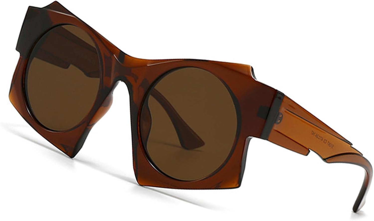 Модные солнцезащитные очки Polygon Square для женщин, ретро, увеличенного размера, трендовые градиентные солнцезащитные очки для мужчин в стиле панк, размер N45 mincl, Brown
Модные солнцезащитные очки Polygon Square для женщин, ретро, увеличенного размера, трендовые градиентные солнцезащитные очки для мужчин в стиле панк, размер N45 mincl, Brown