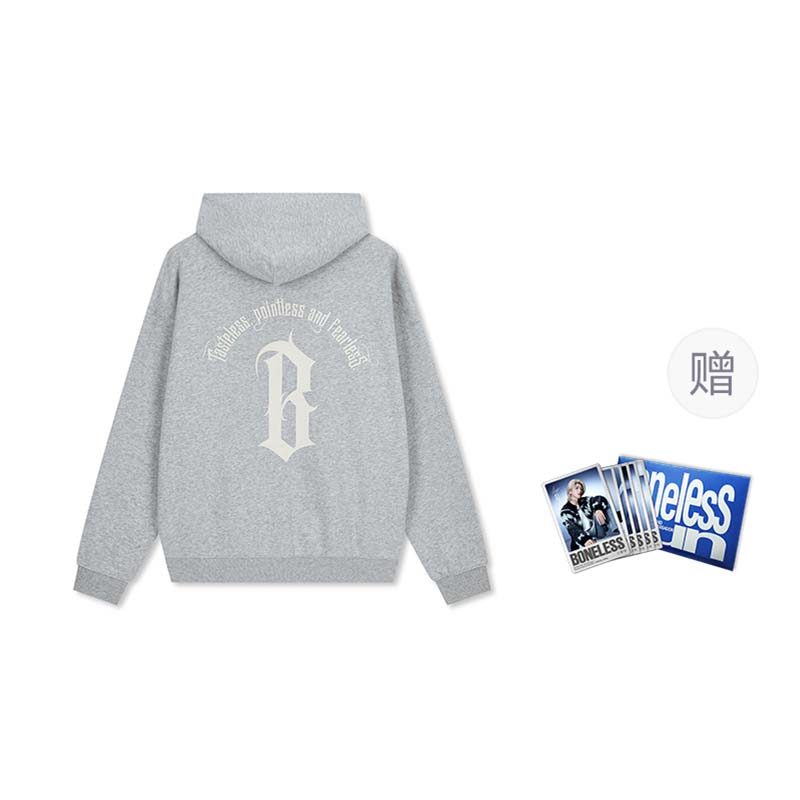 Свободный повседневный унисекс свитшот BONELESS, серый (custom photocard included)
Свободный повседневный унисекс свитшот BONELESS, серый (custom photocard included)
