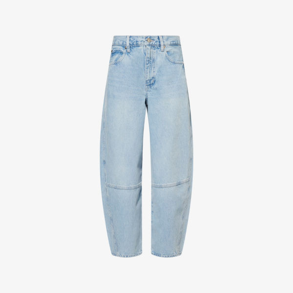 Джинсы Frame Twisted с высокой посадкой, голубой
Джинсы Frame Twisted с высокой посадкой, голубой