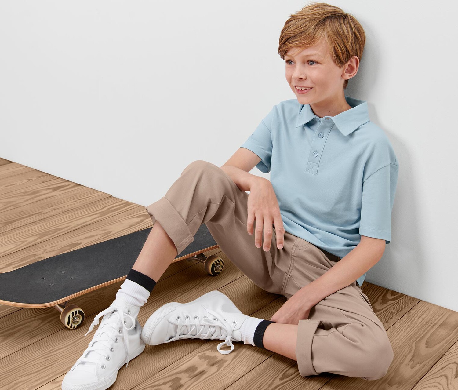 Две детские рубашки-поло Tchibo
Две детские рубашки-поло Tchibo