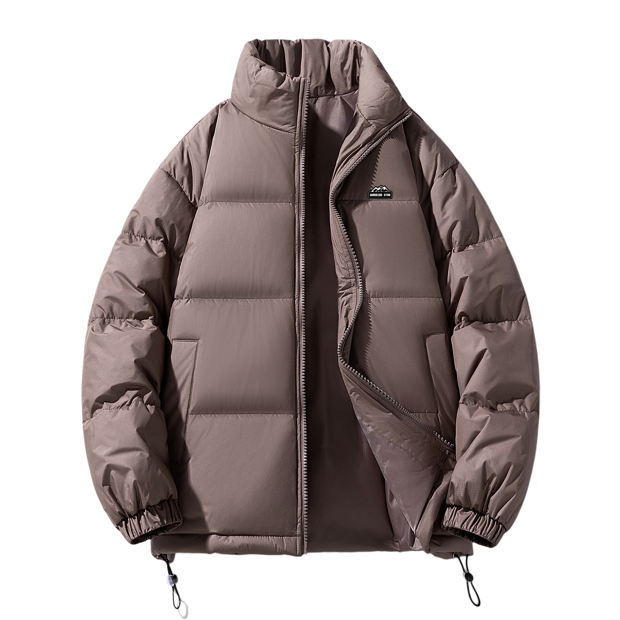 Пуховик женский со стойкой, на флисе, стеганый WARRIOR, coffee (diy badge)
Пуховик женский со стойкой, на флисе, стеганый WARRIOR, coffee (diy badge)