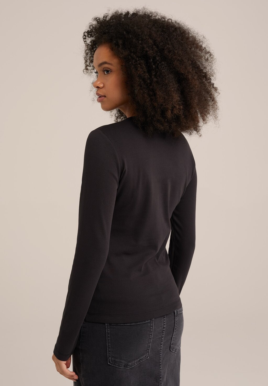 Рубашка с длинным рукавом WE Fashion, черный
Рубашка с длинным рукавом WE Fashion, черный