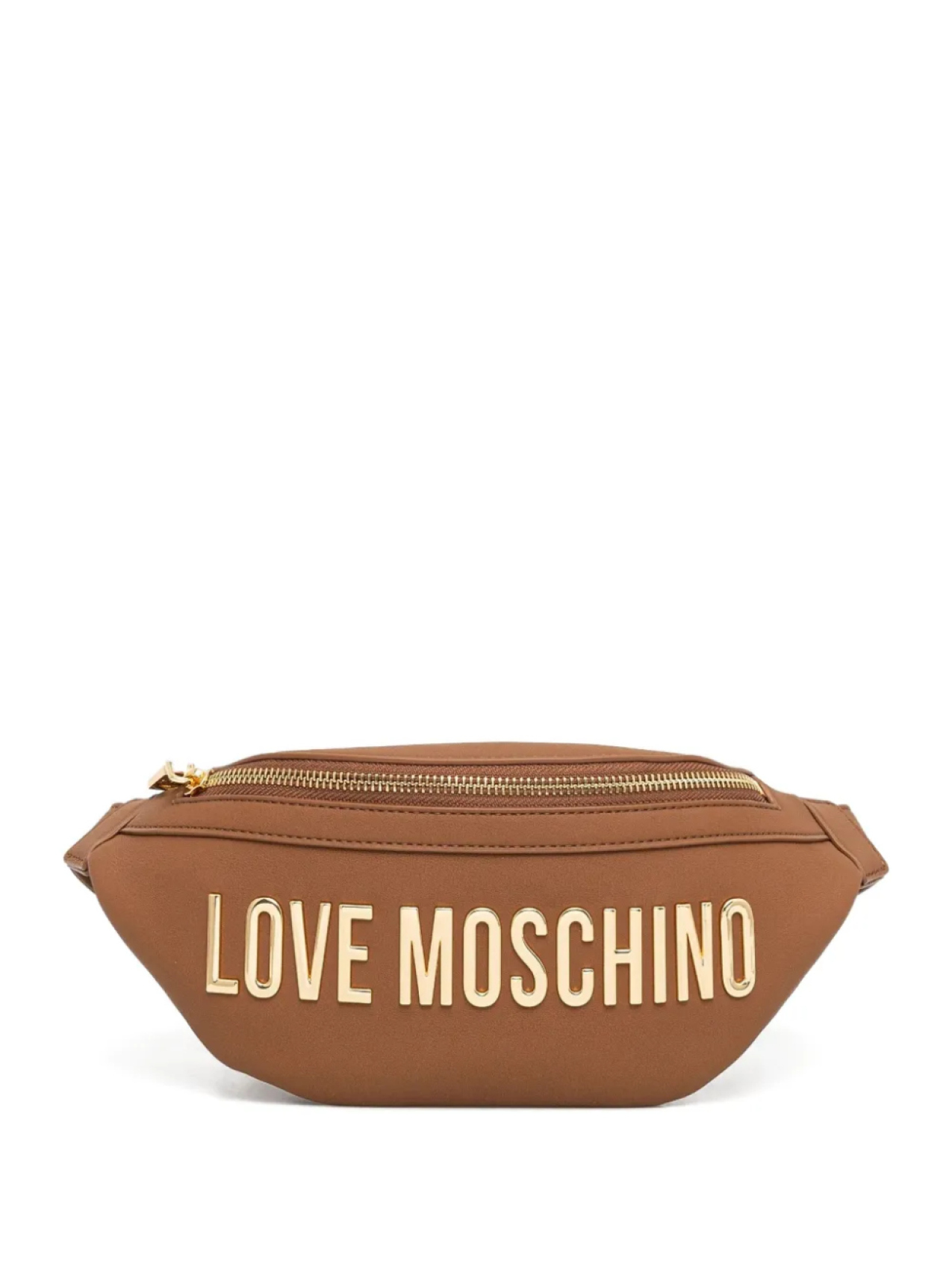 Поясная сумка с логотипом Love Moschino, коричневый 
Поясная сумка с логотипом Love Moschino, коричневый