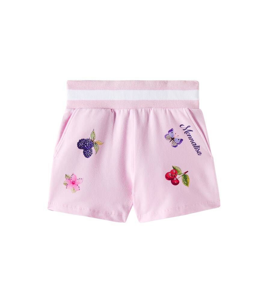 Шорты из хлопковой смеси Printed Monnalisa, Rosa Fairytale
Шорты из хлопковой смеси Printed Monnalisa, Rosa Fairytale