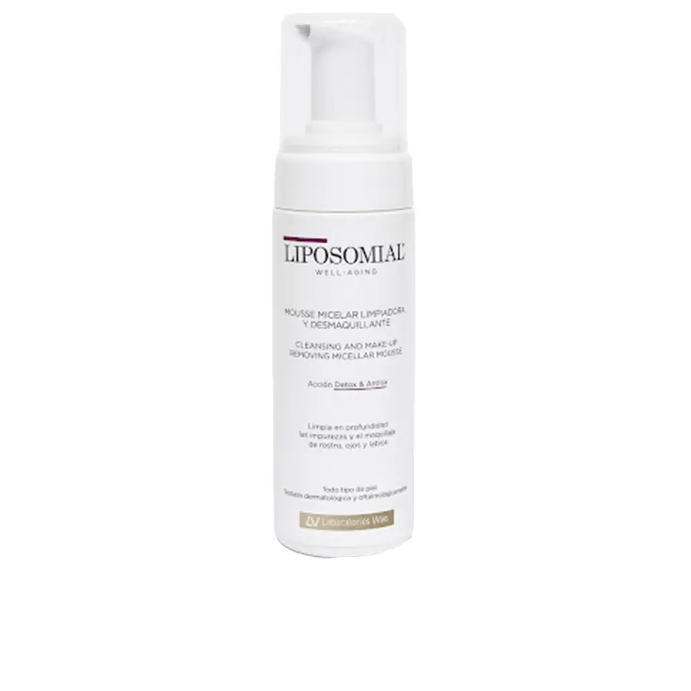 Консилер Liposomial Well-Aging Mousse Micelar Limpiadora Y Desmaquillante Liposomial Well-Aging, 150 мл
Консилер Liposomial Well-Aging Mousse Micelar Limpiadora Y Desmaquillante Liposomial Well-Aging, 150 мл