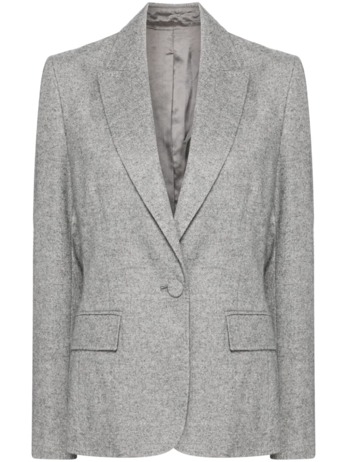 N.Peal однобортный пиджак, серый
N.Peal однобортный пиджак, серый