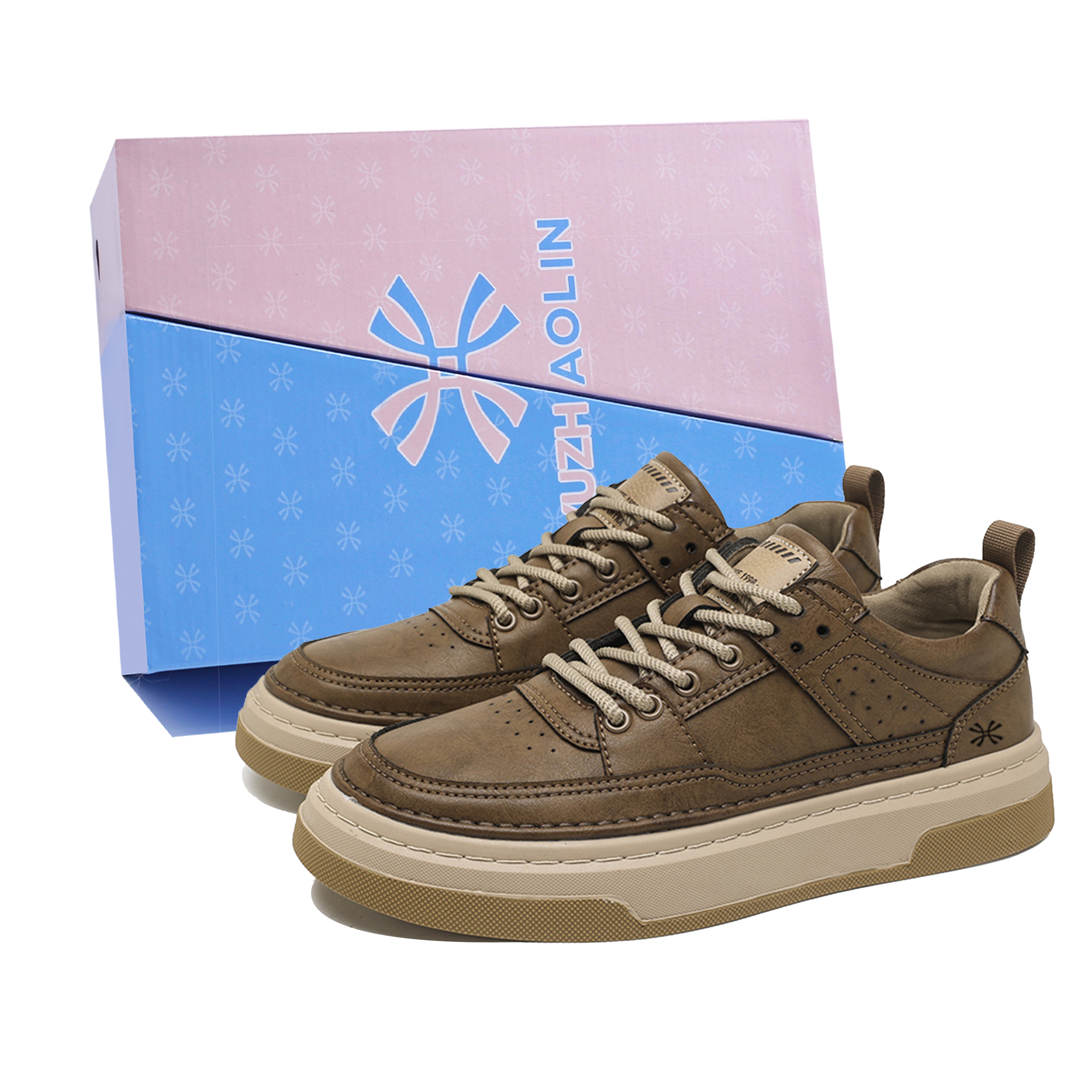 Термостойкие, нескользящие и износостойкие низкие кроссовки для скейтбординга для мужчин YUZHAOLIN, Brown Unlined Shoes
Термостойкие, нескользящие и износостойкие низкие кроссовки для скейтбординга для мужчин YUZHAOLIN, Brown Unlined Shoes