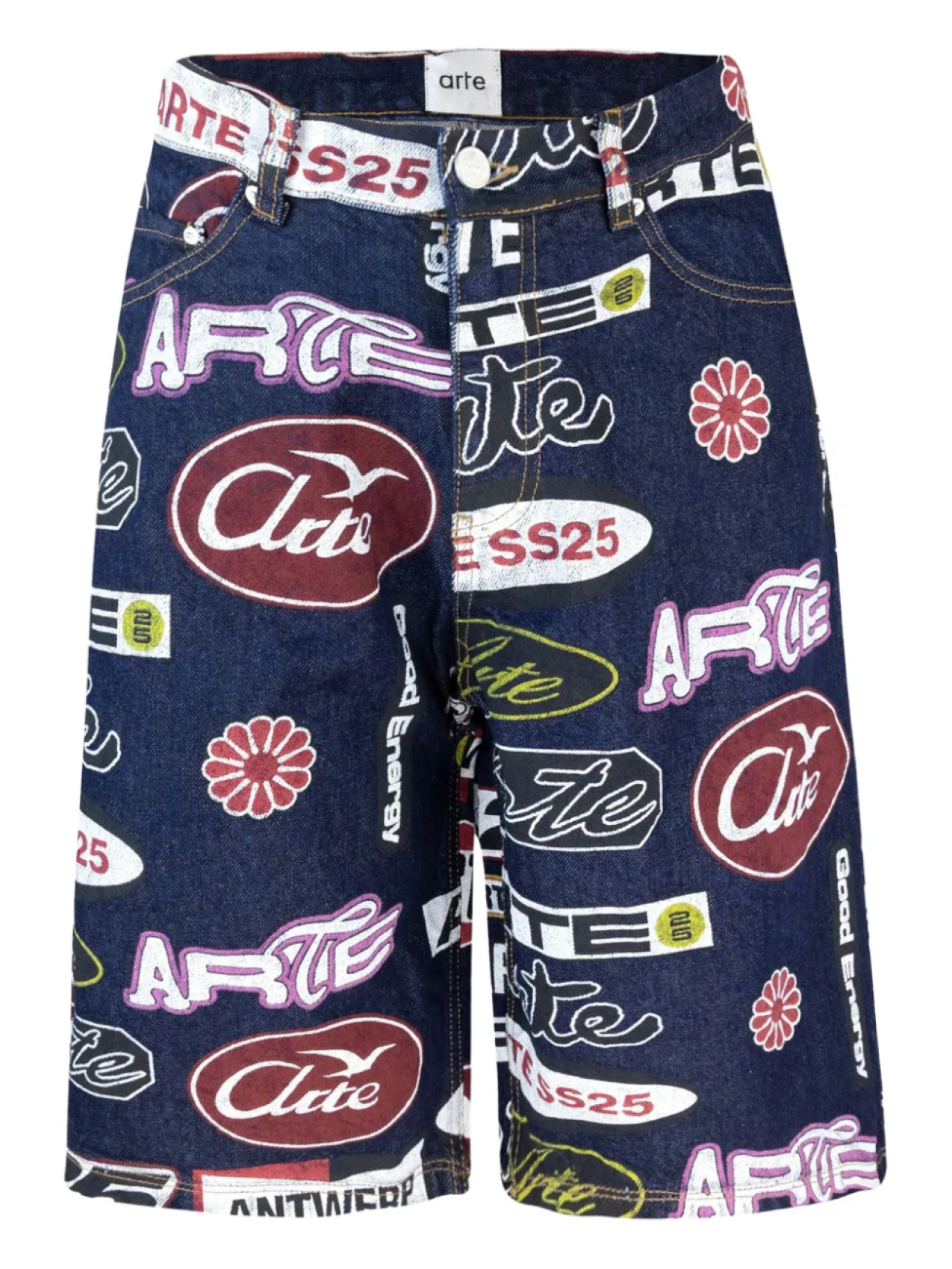 ARTE штамп шорты, синий
ARTE штамп шорты, синий