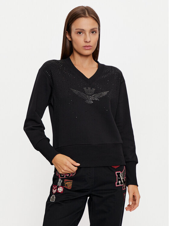 Толстовка обычного кроя Aeronautica Militare, черный
Толстовка обычного кроя Aeronautica Militare, черный