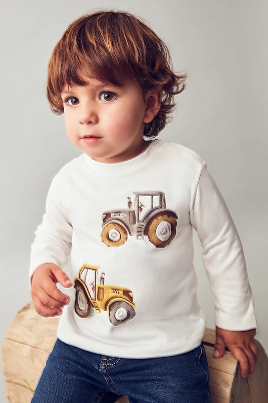 Детская хлопковая водолазка Mayoral, белый
Детская хлопковая водолазка Mayoral, белый