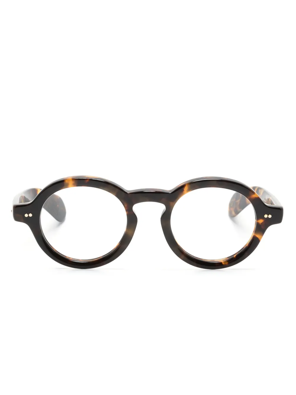 Очки Foygel в круглой оправе Moscot, коричневый
Очки Foygel в круглой оправе Moscot, коричневый