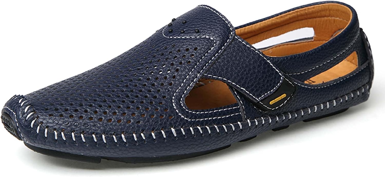 Мужские лоферы летние с вырезами, повседневные туфли и ходьбы, уличные, противоскользящие, удобные, пляжные туфли для рыбалки, мягкие и комфортные Generic, синий
Мужские лоферы летние с вырезами, повседневные туфли и ходьбы, уличные, противоскользящие, удобные, пляжные туфли для рыбалки, мягкие и комфортные Generic, синий