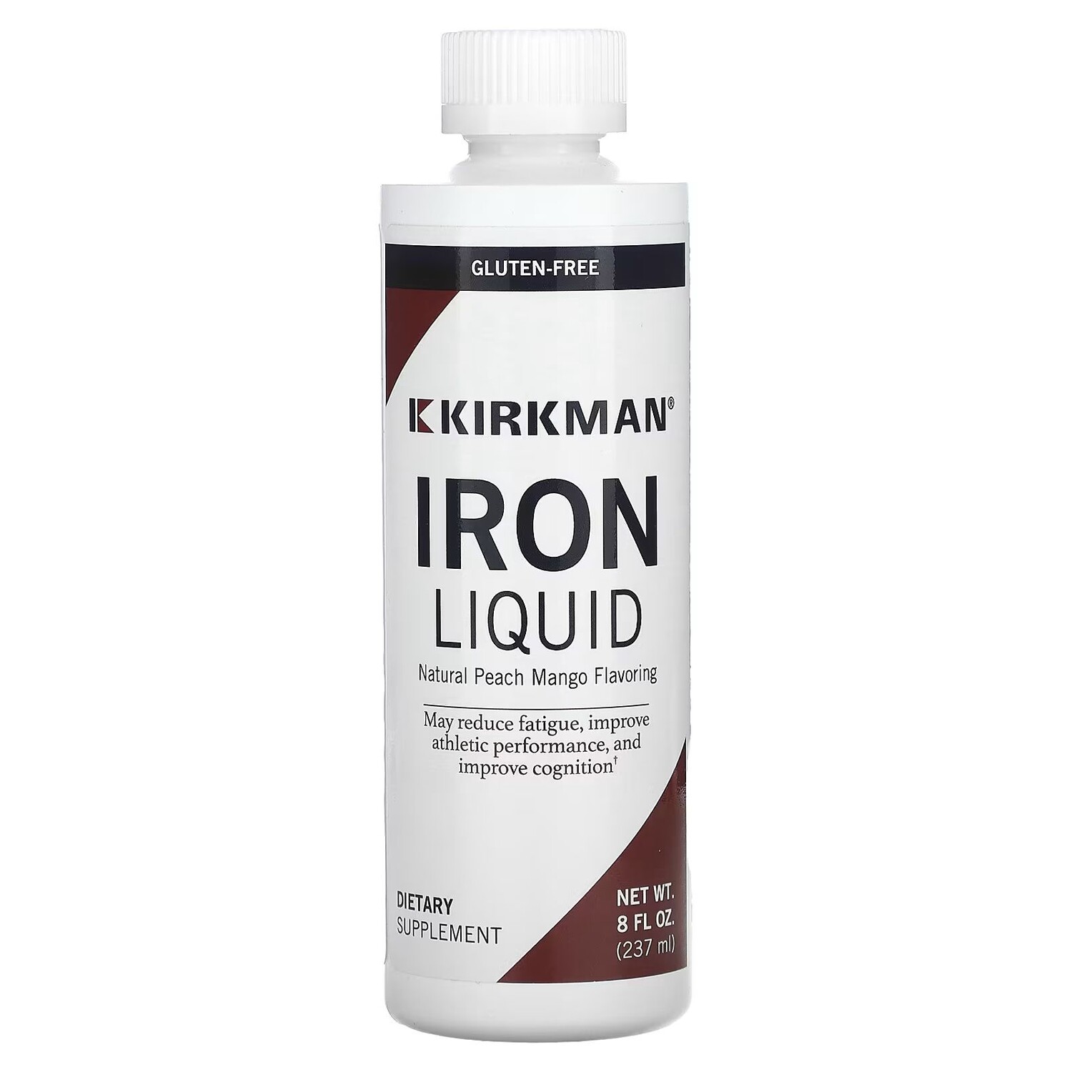 Iron Liquid, Натуральный персик и манго, 8 жидких унций (237 мл) Kirkman Labs
Iron Liquid, Натуральный персик и манго, 8 жидких унций (237 мл) Kirkman Labs