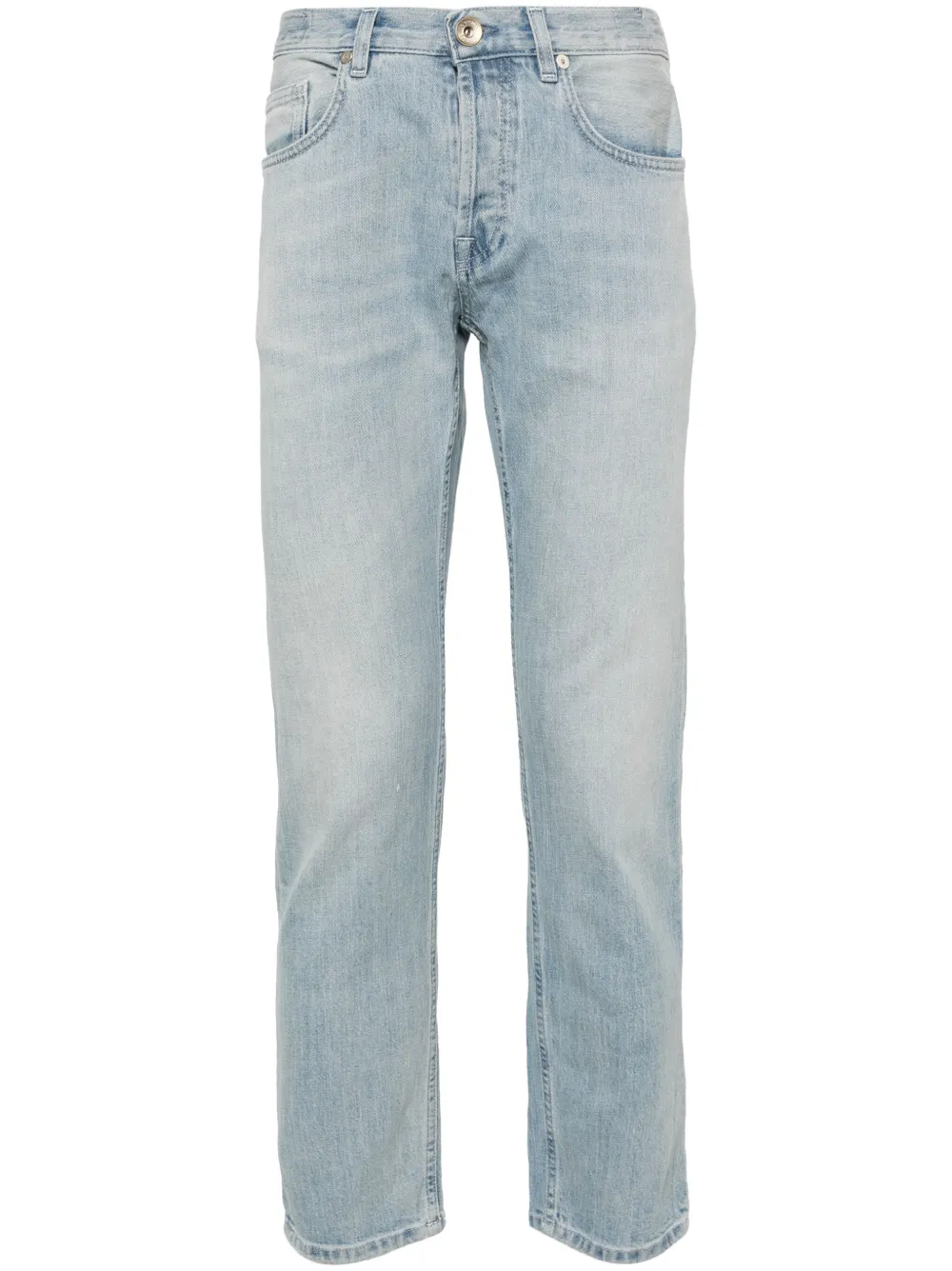 Прямые джинсы с эффектом потертости Eleventy, синий
Прямые джинсы с эффектом потертости Eleventy, синий