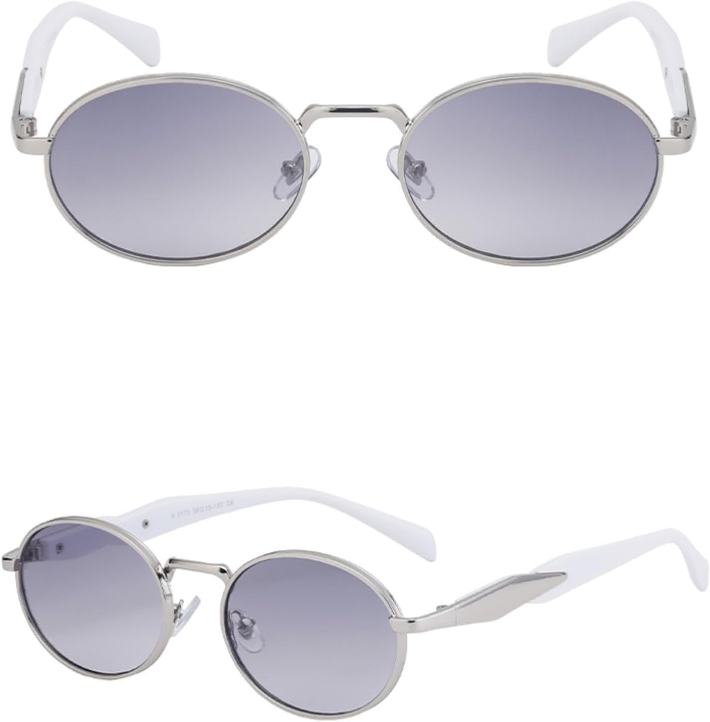 Овальные солнцезащитные очки в металлической оправе для женщин и мужчин, модные, маленькие, круглые, в стиле панк, винтажные, с защитой от УФ-излучения UV400 TVTBBVV, C6graypink
Овальные солнцезащитные очки в металлической оправе для женщин и мужчин, модные, маленькие, круглые, в стиле панк, винтажные, с защитой от УФ-излучения UV400 TVTBBVV, C6graypink