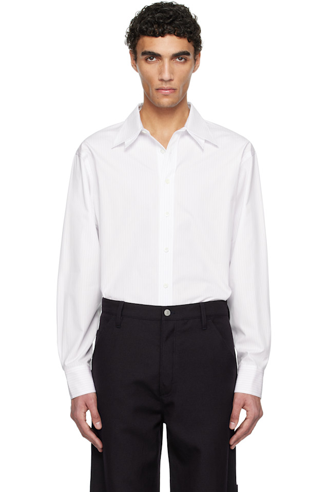 Рубашка с двойной полоской на воротнике Recto, синий
Рубашка с двойной полоской на воротнике Recto, синий