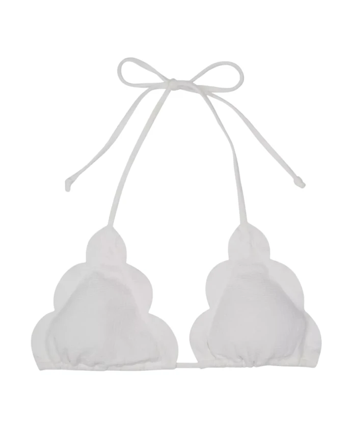 Белый верх от бикини с лазерной перфорацией. Marysia, белый
Белый верх от бикини с лазерной перфорацией. Marysia, белый