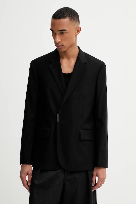 Шерстяной пиджак Hugo, черный
Шерстяной пиджак Hugo, черный