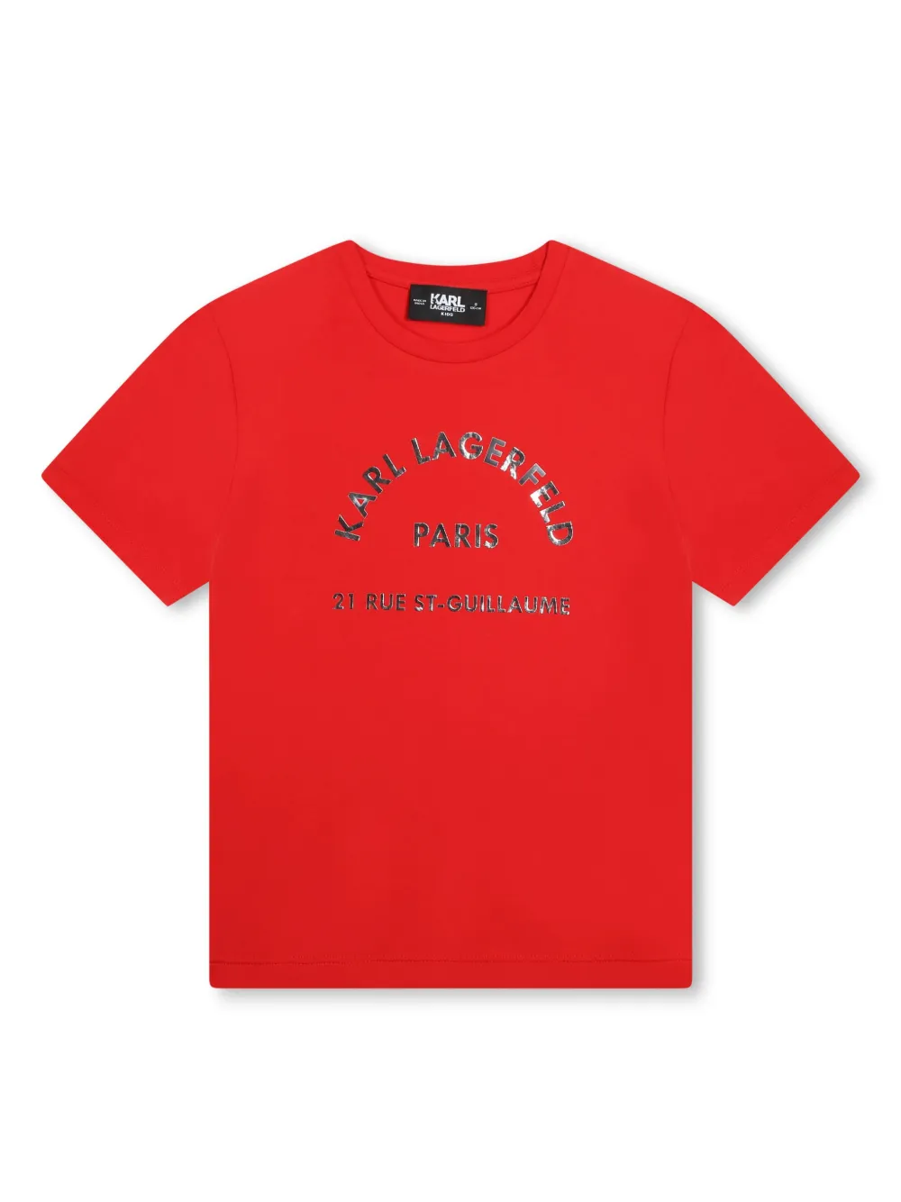 Футболка с логотипом KARL LAGERFELD KIDS, красный
Футболка с логотипом KARL LAGERFELD KIDS, красный