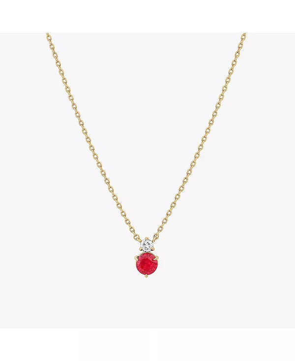 Ожерелье с двумя камнями-зодиаками, покрытое 14-каратным золотом, идея для личного подарка на праздник Bearfruit Jewelry, ruby
Ожерелье с двумя камнями-зодиаками, покрытое 14-каратным золотом, идея для личного подарка на праздник Bearfruit Jewelry, ruby