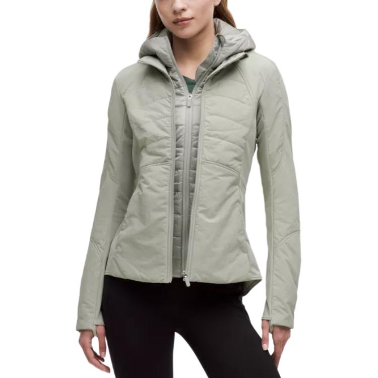 Женская куртка Another Mile Lululemon, серый зеленый
Женская куртка Another Mile Lululemon, серый зеленый
