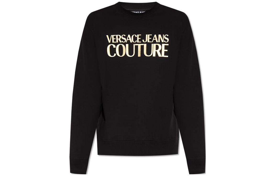 Свитшот с принтом логотипа VERSACE JEANS COUTURE, черный
Свитшот с принтом логотипа VERSACE JEANS COUTURE, черный