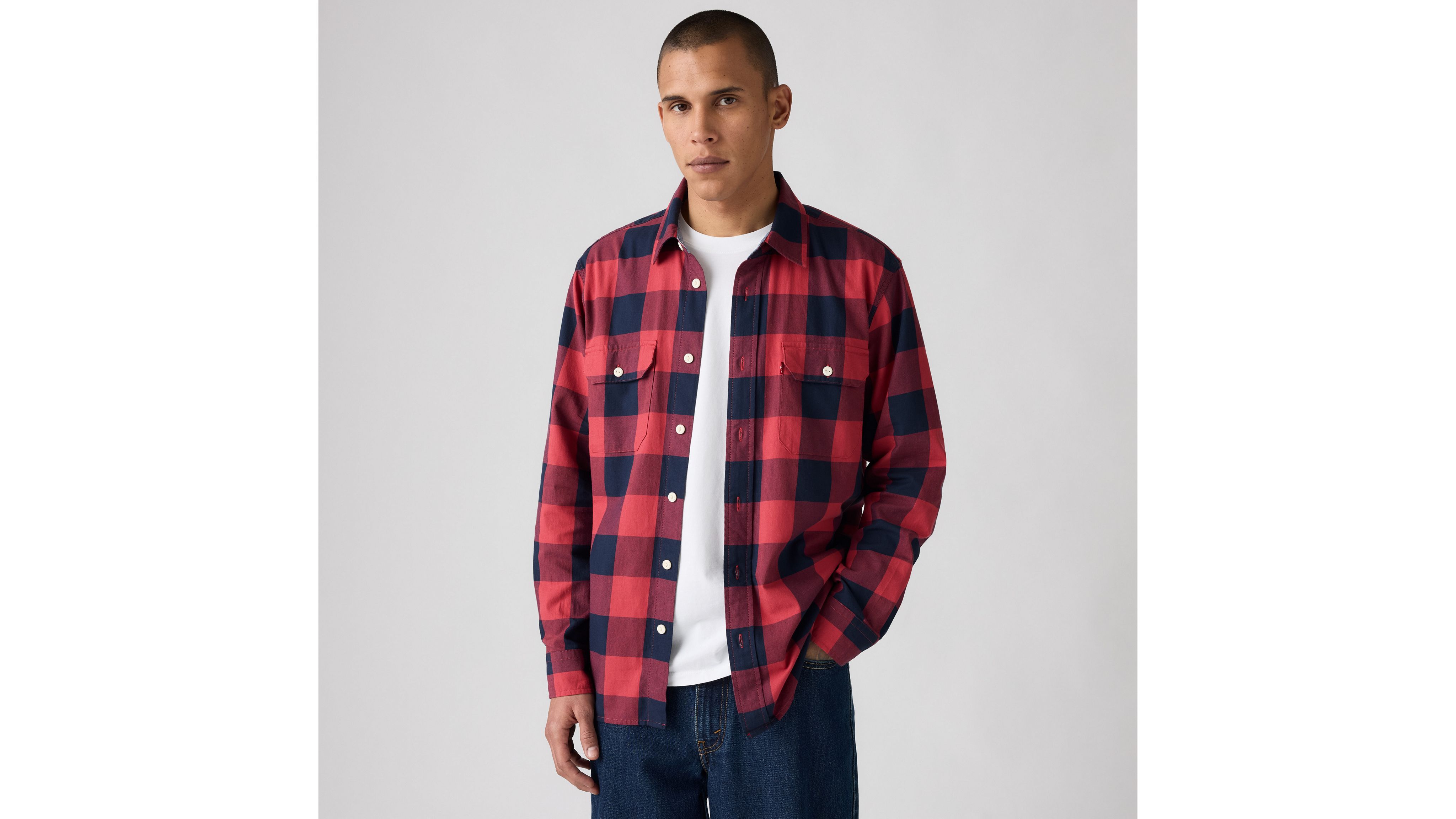 Классическая рабочая рубашка Levi's, Albany Plaid Jalapeno - Red
Классическая рабочая рубашка Levi's, Albany Plaid Jalapeno - Red