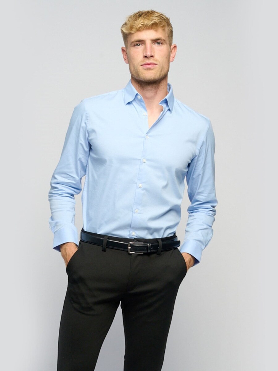 Рубашка делового покроя Regular Fit TEESHOPPEN, светло-голубой
Рубашка делового покроя Regular Fit TEESHOPPEN, светло-голубой