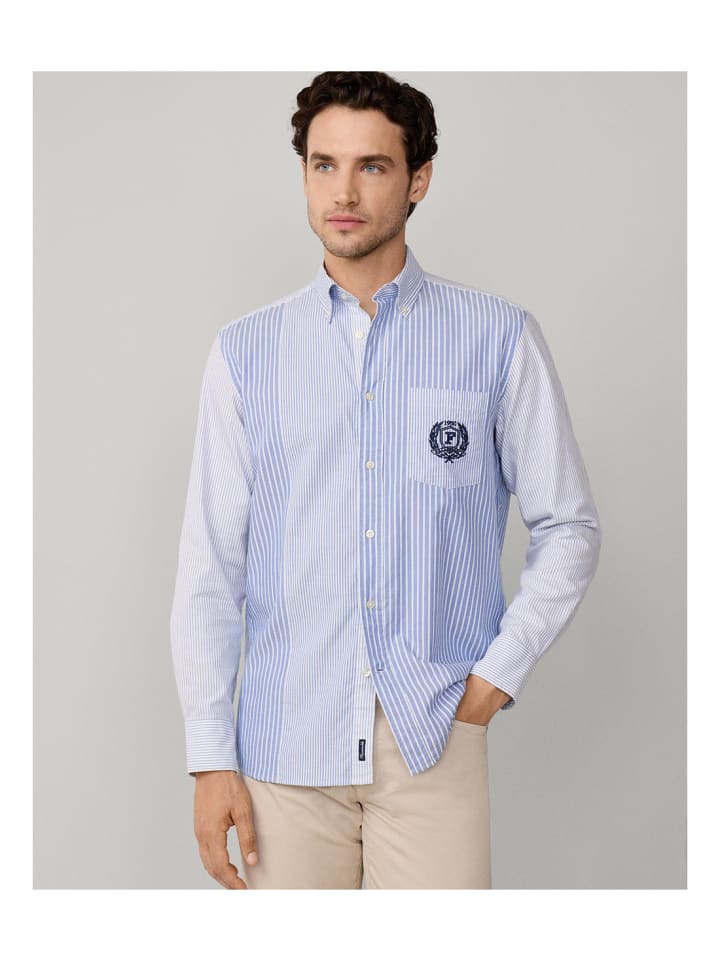 Рубашка 570-Azul/blanco Faconnable
Рубашка 570-Azul/blanco Faconnable