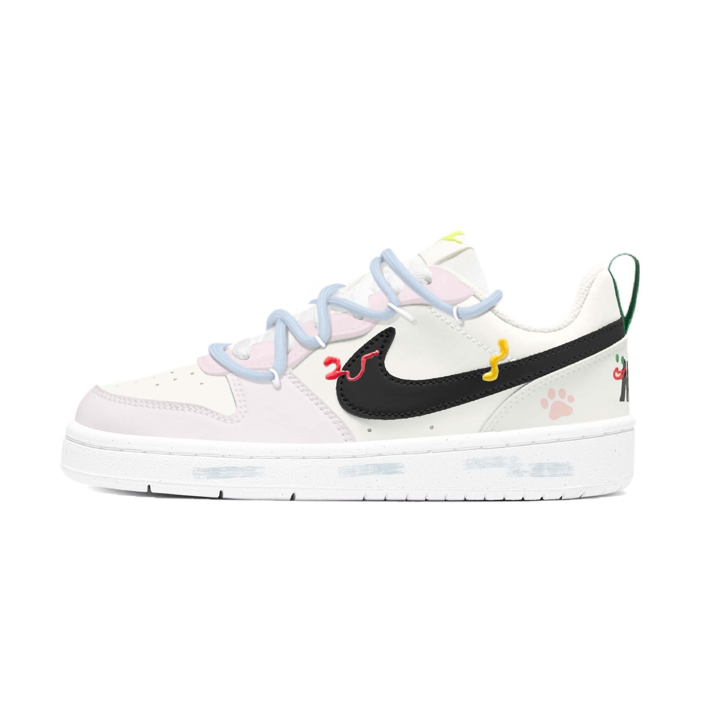 Детские кроссовки для скейтбординга Court Borough с низким верхом, устойчивые к истиранию и дышащие, для подростков Nike, розовый
Детские кроссовки для скейтбординга Court Borough с низким верхом, устойчивые к истиранию и дышащие, для подростков Nike, розовый