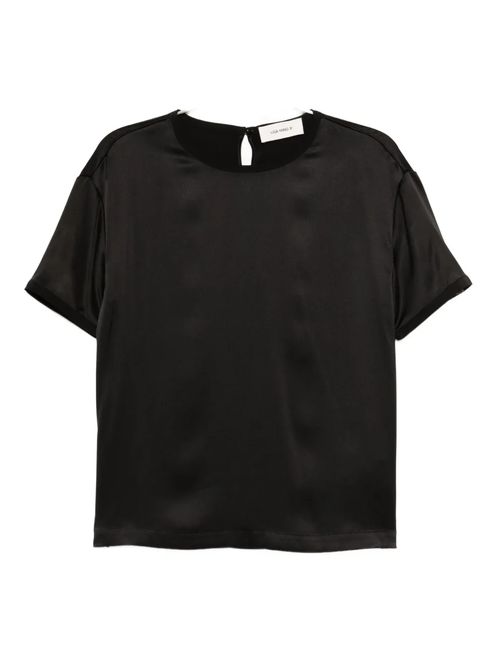 Топ с короткими рукавами Lisa Yang, черный
Топ с короткими рукавами Lisa Yang, черный