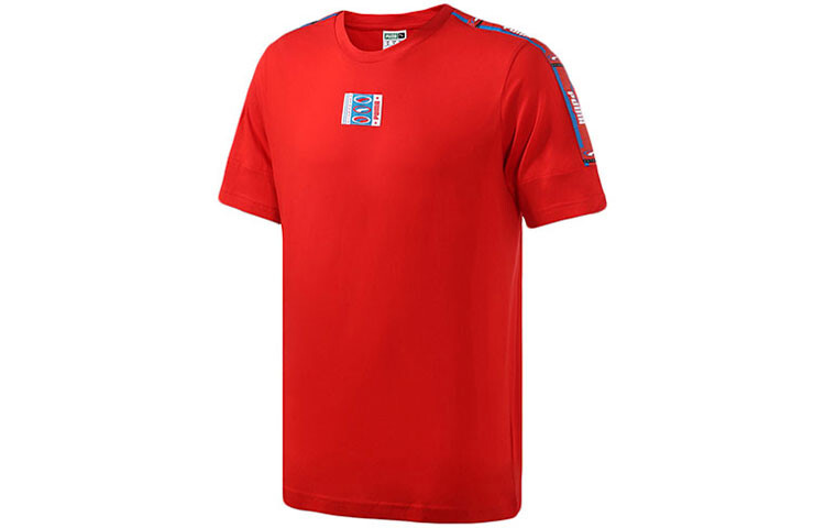 Футболка ретро 90-х годов мужская красная Puma, красный 
Футболка ретро 90-х годов мужская красная Puma, красный