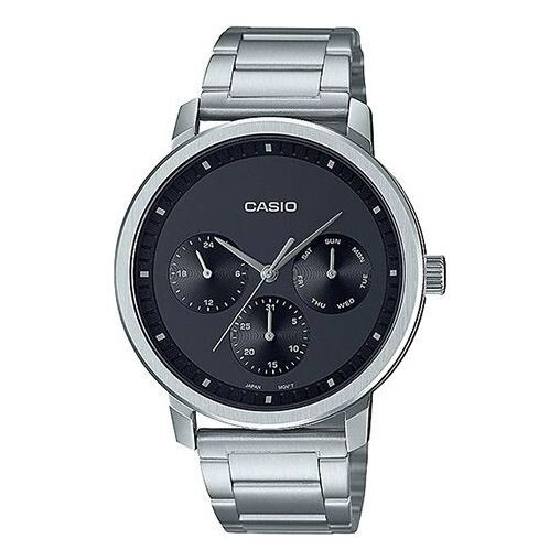Часы Casio Dress Analog Watch 'Black Silver Metallic', черный
Часы Casio Dress Analog Watch 'Black Silver Metallic', черный