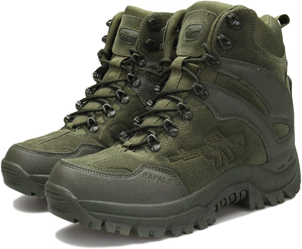 Мужские военные армейские ботинки для ходьбы, боевые ботинки, уличная обувь с толстой подошвой, пустынные туристические спортивные туфли, повседневная обувь для четырех сезонов Wygwlg, зеленый
Мужские военные армейские ботинки для ходьбы, боевые ботинки, уличная обувь с толстой подошвой, пустынные туристические спортивные туфли, повседневная обувь для четырех сезонов Wygwlg, зеленый