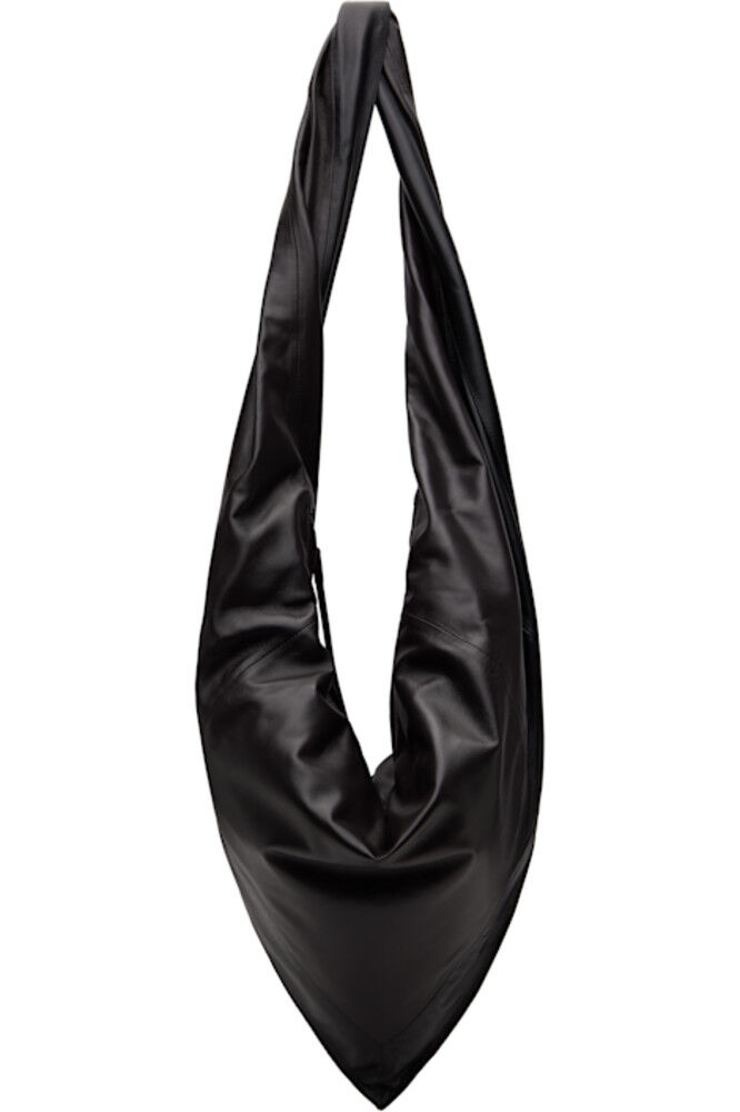 Черно-коричневая сумка-шарф LEMAIRE 
Черно-коричневая сумка-шарф LEMAIRE