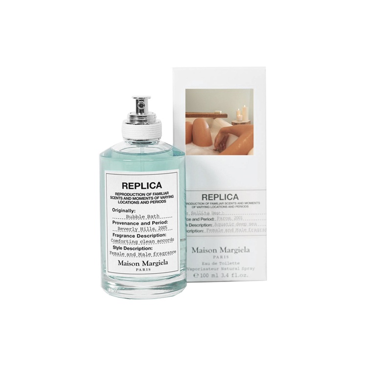 Реплика духов Bubbles Bath, древесно-цветочный аромат, туалетная вода, лаванда и кокос, 30 мл/100 мл Maison Margiela
Реплика духов Bubbles Bath, древесно-цветочный аромат, туалетная вода, лаванда и кокос, 30 мл/100 мл Maison Margiela