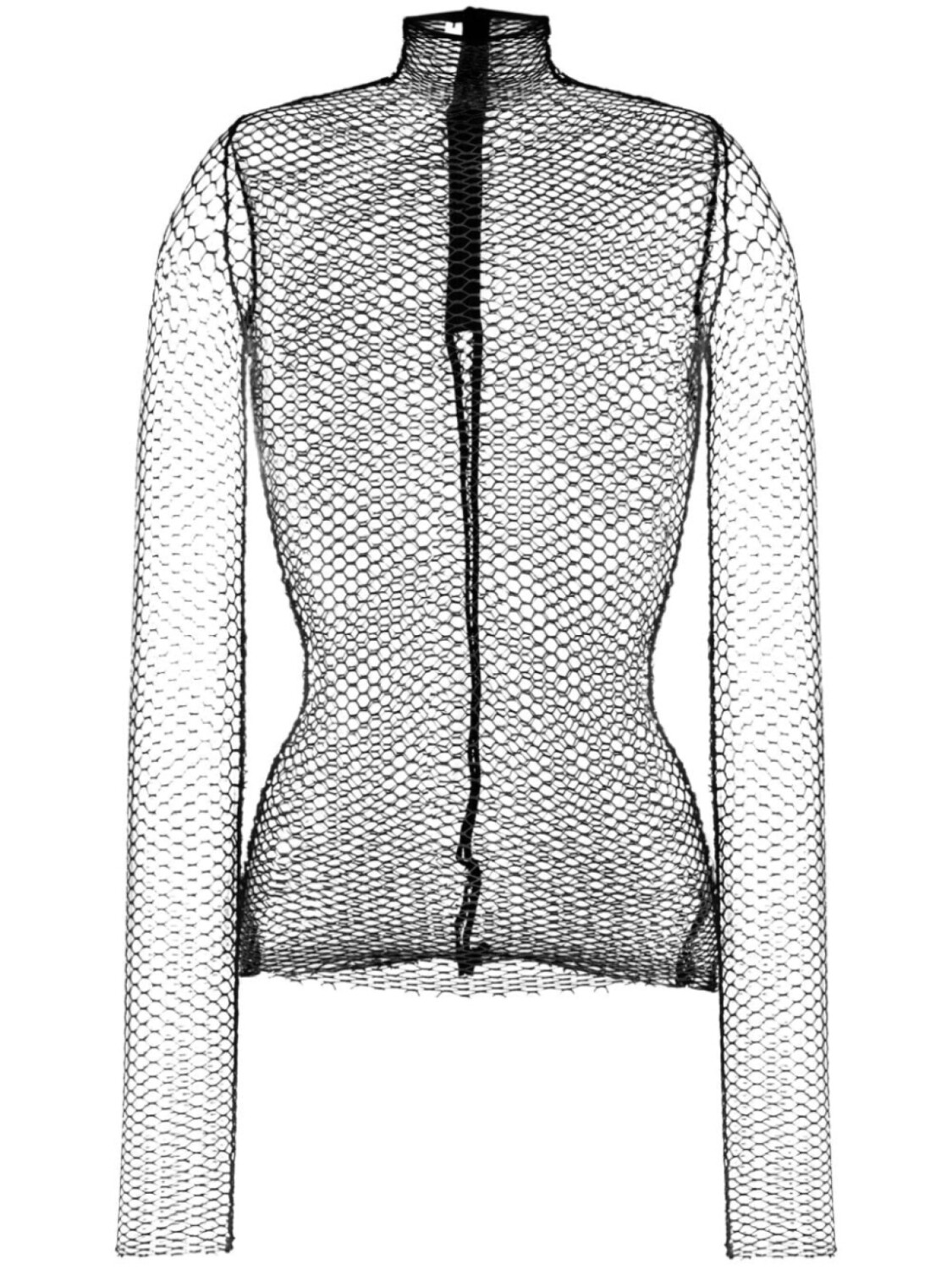 Rev полупрозрачный топ с длинными рукавами, черный
Rev полупрозрачный топ с длинными рукавами, черный