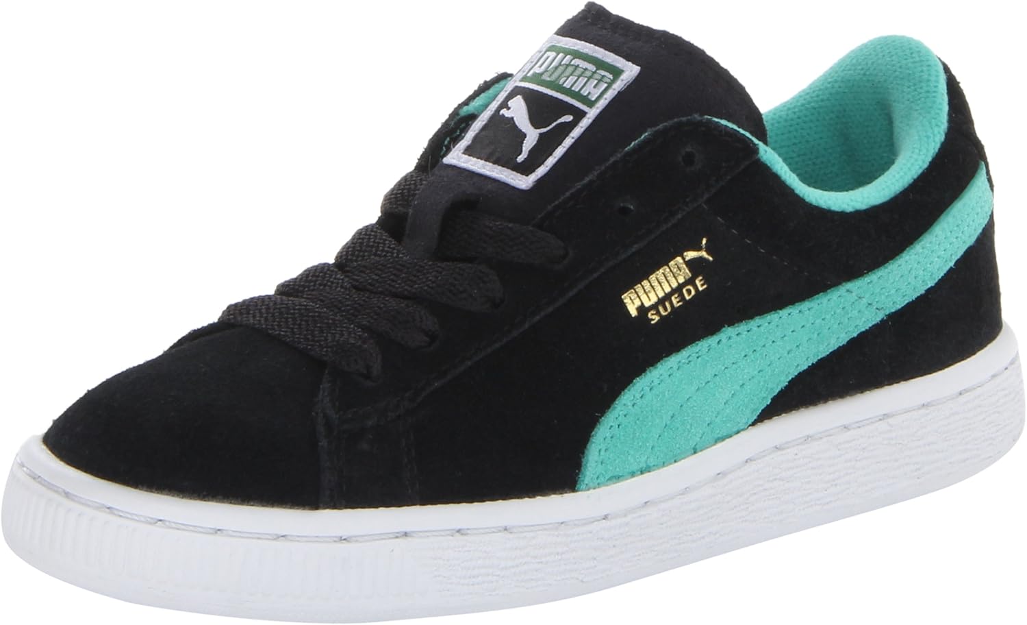 Кроссовки PUMA для детей и подростков из замши, зеленый
Кроссовки PUMA для детей и подростков из замши, зеленый