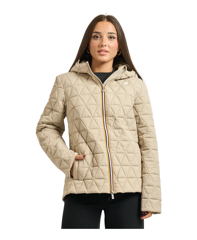 Стеганая куртка Lil Diamond K-Way, бежевый
Стеганая куртка Lil Diamond K-Way, бежевый