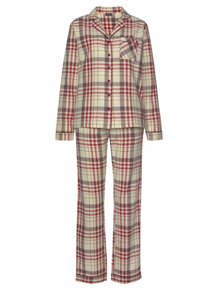 H.I.S Пижама в кремовую клетку
H.I.S Пижама в кремовую клетку